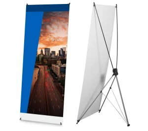 X-Banner Standard 60 x 160 cm z wydrukiem