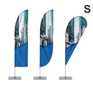 Flaga reklamowa Winder 260 cm z wydrukiem