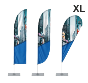 Flaga reklamowa Winder 520 cm z wydrukiem