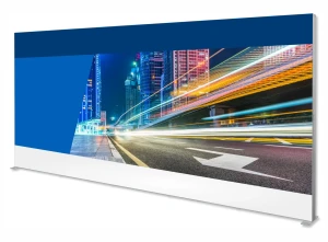Ścianka podświetlana LED Lunix 600x250 cm z wydrukiem