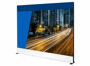 Ścianka podświetlana LED Lunix Black 285x250 cm z wydrukiem