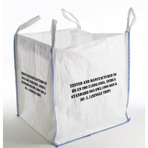 Sand Bag Four Loop White One Tonne