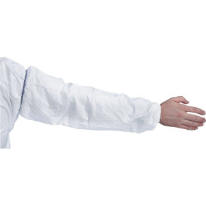 DuPont Tyvek 500 Disposable Oversleeves | Non-Woven | High Density Polythylene Protective Coveralls | Elastic Sleeve Ends