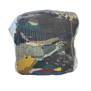 Mixed Rags 10KG | Assorted Textile Cleaning Cloths | Lint-Free | Ideal for Workshops and Garages