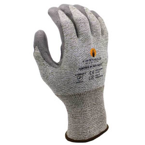 MCR Tornado TEF5FTR Electroflex FRT PU Cut Level 5 Gloves Grey