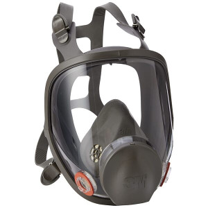 3M 6000 Full Face Respirator - Reusable Face Mask -  Large