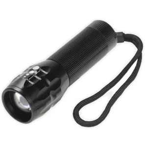 Lighthouse Focus 3W Led Hand Torch 210 Lumen (3 X Aaa)