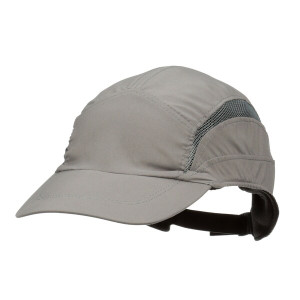 3M First Base 3 Bump Cap (Standard Peak) Grey