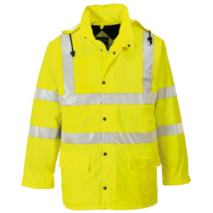 Portwest S490 High Visibility Sealtex Winter Jacket Yellow