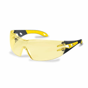 Uvex Pheos Anti-Mist UV Amber PC Lens Spectacle
