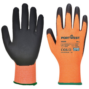 Portwest A625 Tex Cut Resistant Clove Orange/Black