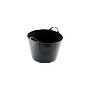 Multi Purpose Flexible Bucket Black 42 LItre