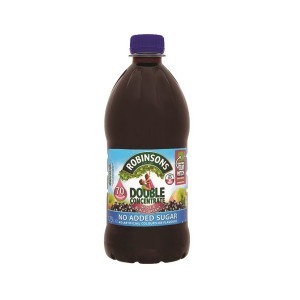 Squash No Added Sugar Apple and Blackcurrant 1.75 Litre