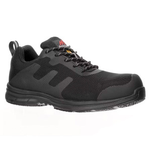 Rock Fall RF008 FaraDRI Non-Metallic Trainer S3 ESD SRC Black