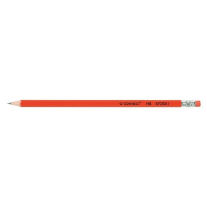 HB Pencil Eraser Tipped (Pack 12)