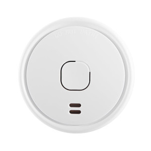 Smoke Alarm | White | Battery Operated | Loud 85dB Alarm | Test Button | Easy Installation