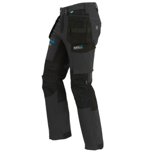 Regatta TRJ368 Strategic Softshell Trousers Grey