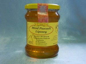Miód lipowy 600g