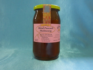 Miód malinowy 1100g