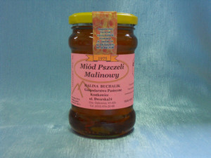 Miód malinowy 400g