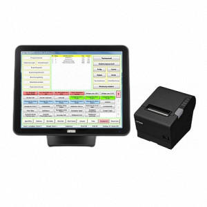4POS SkyPOS 460 Gastro Touch-Kasse mit TSE, kein Abo, Offline-Betrieb