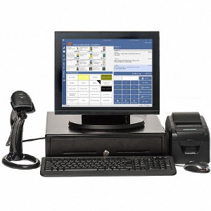 Einzelhandel All-In-One Touch-Kasse H190