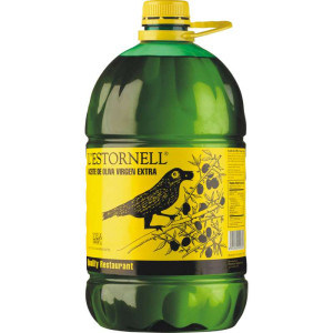 Aceite de Oliva Extra Virgen Veá L'Estornell Quality Restaurant 5 L. - Envasado en Botella de 500 cl (España)