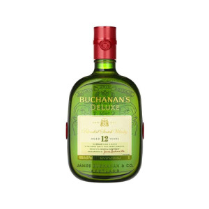 James Buchanan Company Whisky Buchanan's Deluxe 12 Años 1L - Destilado Escocés en Botella de 100 cl
