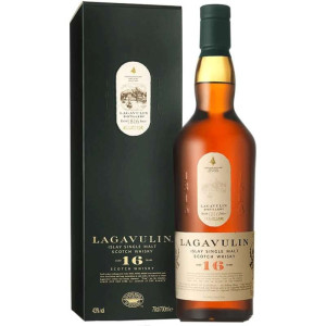Lagavulin 16 Whisky Escocés 70 cl.  Aromas ahumados y sabor intenso