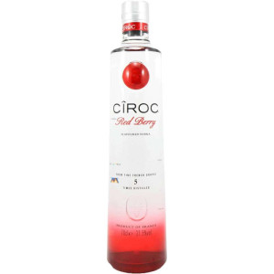 Cîroc Croc Red Berry Vodka - 70 cl - Sabor francés refinado