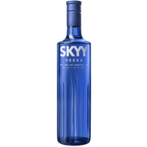 Vodka Skyy 70 cl. - Vodka Premium de EE.UU. - Botella de 70 cl.