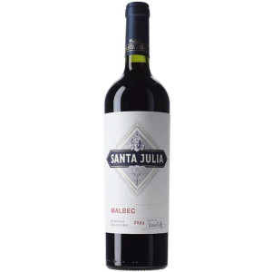 Santa Julia Malbec 2024 Vino Tinto 75 cl. Denominación de Origen Mendoza
