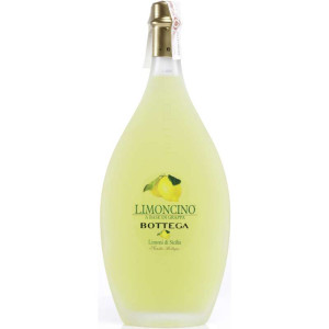 Limoncello Alla Grappa 1L - Licor Destilado Italiano - 100 cl