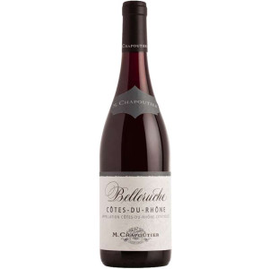 M Chapoutier M. Chapoutier Belleruche Rouge 2024 - Vino tinto francés elegante y equilibrado