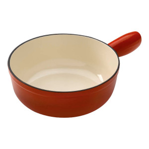 Kuhn Rikon Caquelon Induktion Eisenguss rot 24 cm