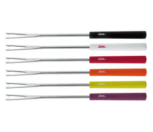 Spring Fleischfondue-Gabeln Basic bunt 6er Set