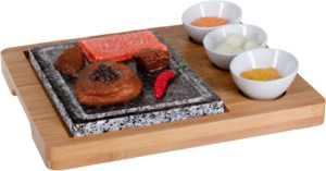 Nouvel Wan Hot-Stone Set Hei&szlig;er Stein