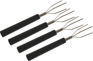 Heidi Cheese Line Black Basic Pellgabeln