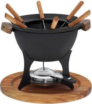 Kela Fondue-Set Country 11tlg.