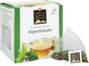 Swiss Alpine Herbs Bio Tee Alpenkr&auml;uter 14 x 1g
