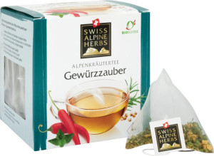 Swiss Alpine Herbs Bio Tee Gew&uuml;rzzauber 14 x 2g