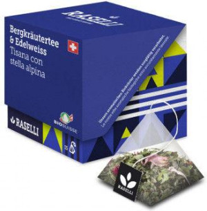 Raselli Bio Bergkr&auml;utertee mit Edelweiss 15 x 1,5g