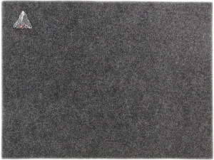 Birth Gramm Tischset Filz grau Matterhorn