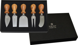 Heidi Cheese Line 5 K&auml;semesser im Geschenkkarton