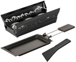 Kuhn Rikon Raclette Set Mini Alpengl&uuml;hen schwarz
