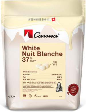 Carma Schokoladenfondue Wei&szlig; 1,5kg