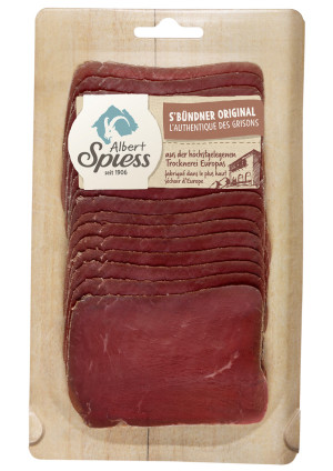 Albert Spiess B&uuml;ndnerfleisch geschnitten 100g