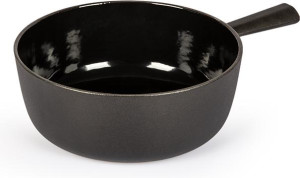 St&ouml;ckli Classic K&auml;sefonduecaquelon 22 schwarz