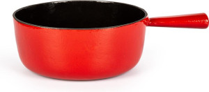 St&ouml;ckli Classic K&auml;sefonduecaquelon 24 rot/schwarz