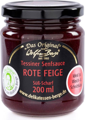 Wolfram Berge Tessiner Rote Feigen-Senfsauce 200ml